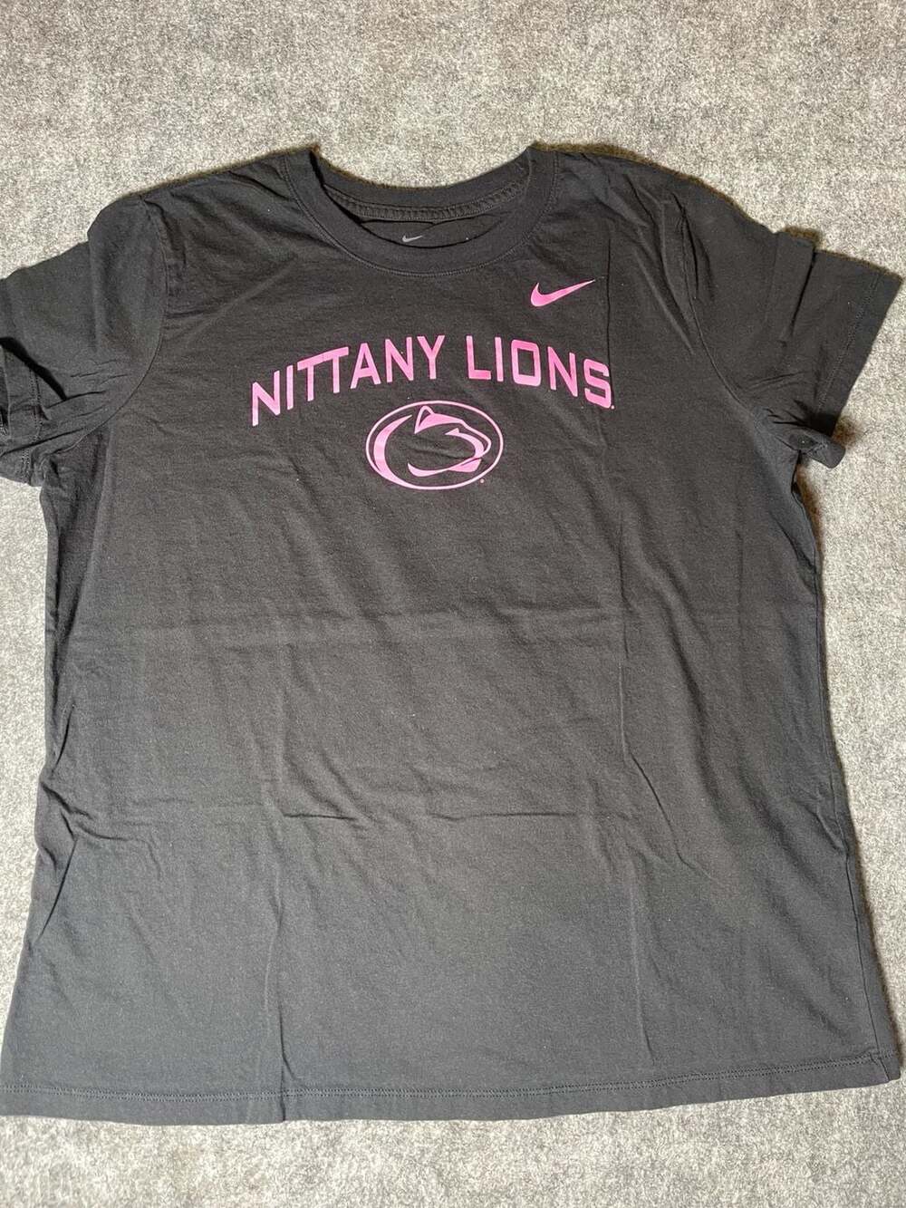 Women’s Nike Black Penn State Nittany Lions Throwback T-Shirt